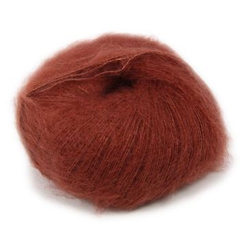 Silk Mohair Rosewood - 13737